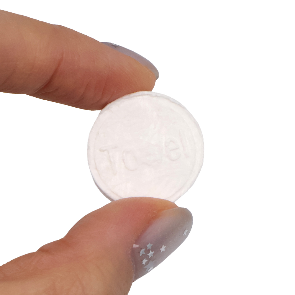 압축 코인 물티슈 100p