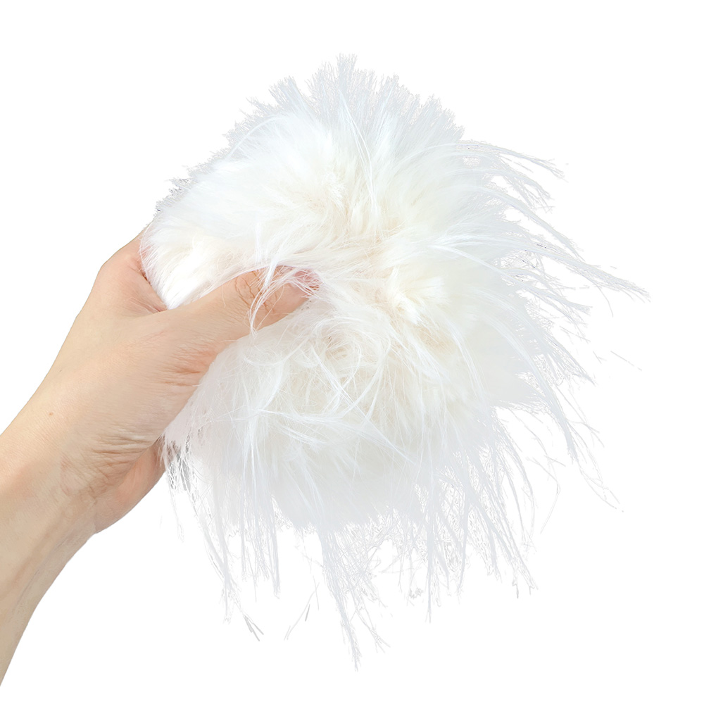 플러시 헤어 스크런치