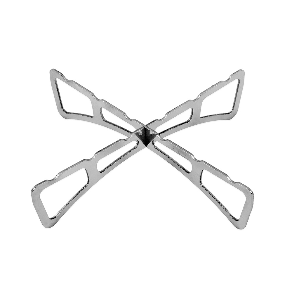 스테인리스 스틸 접이식 크로스 스팀 랙