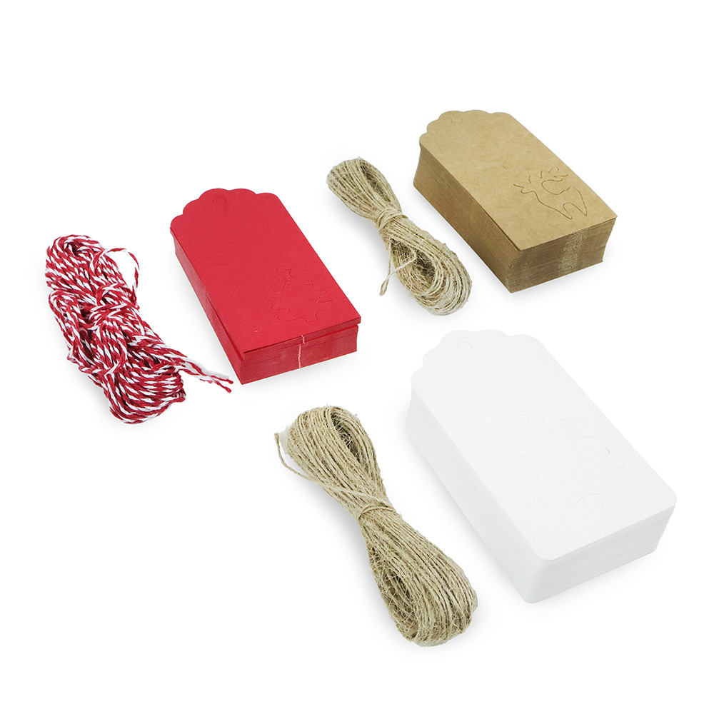 종이 태그 오너먼트 50p