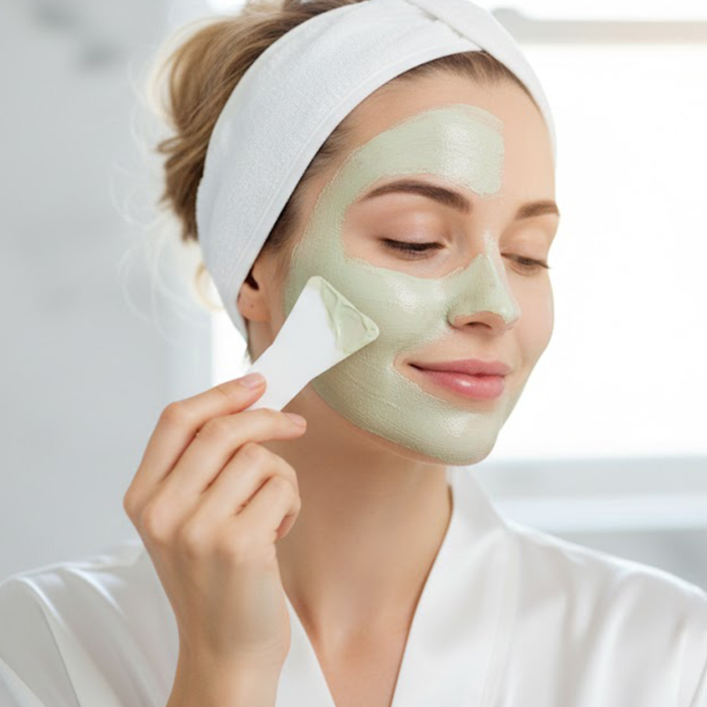 휴대용 메이크업 팩 스패츌라