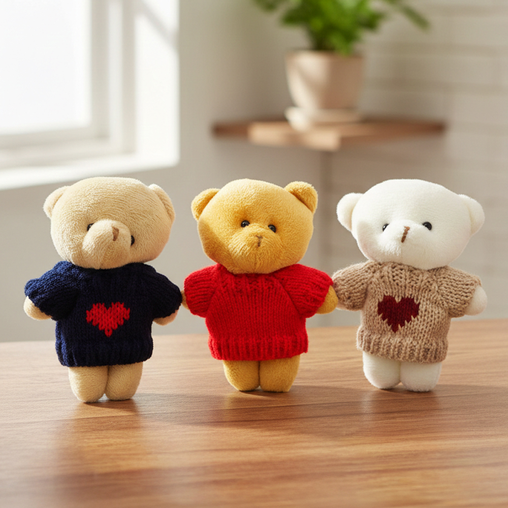 모루 인형 니트