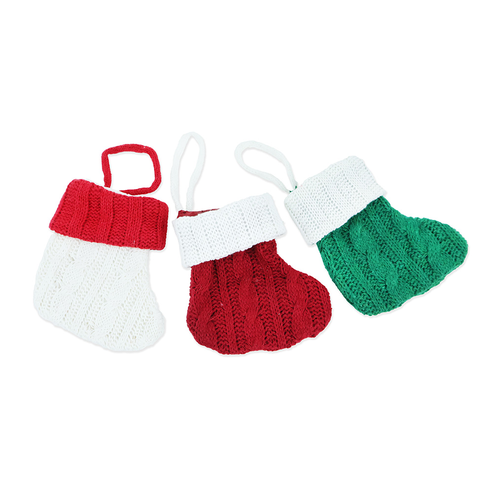 니트 양말 주머니 장식 소품