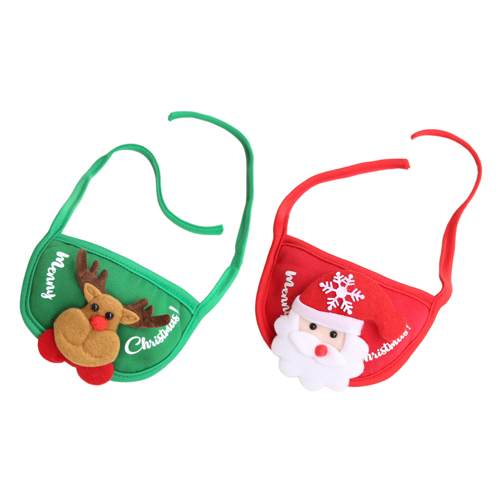 반려동물 크리스마스 턱받이