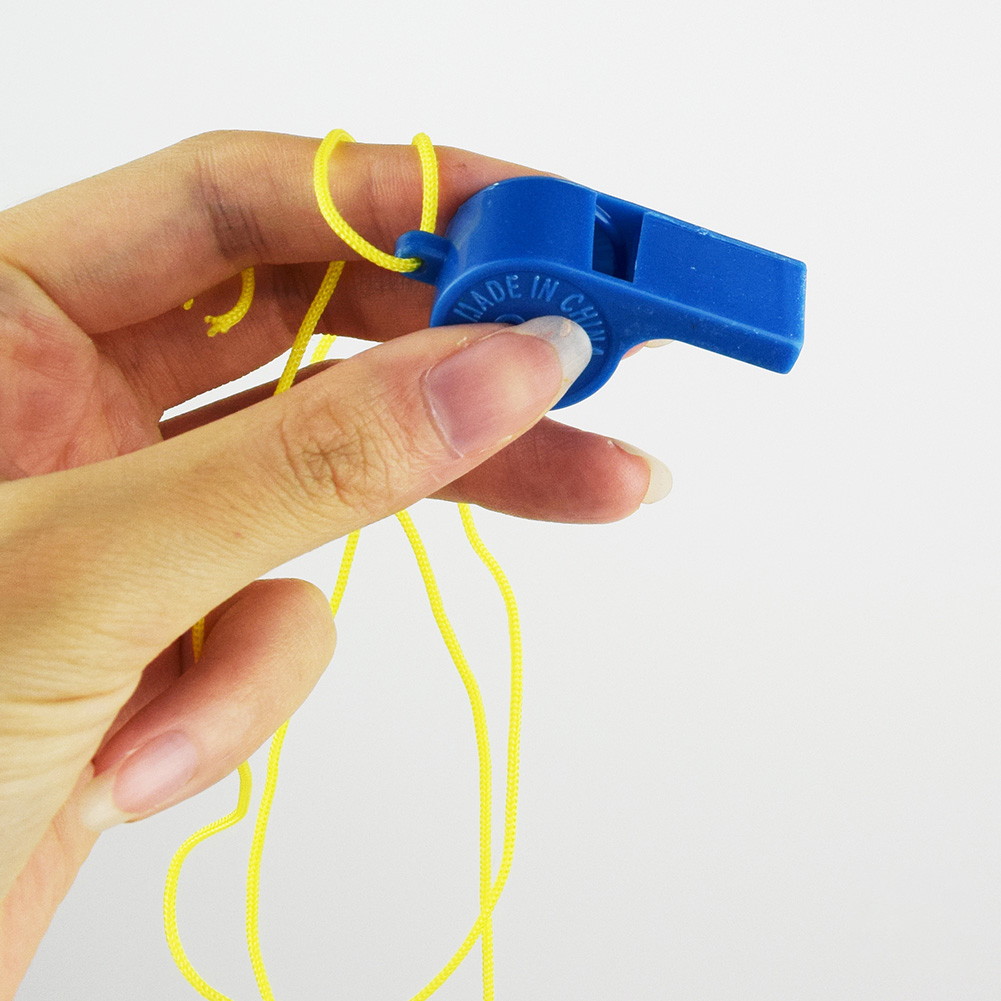 스포츠용 플라스틱 호루라기 24p