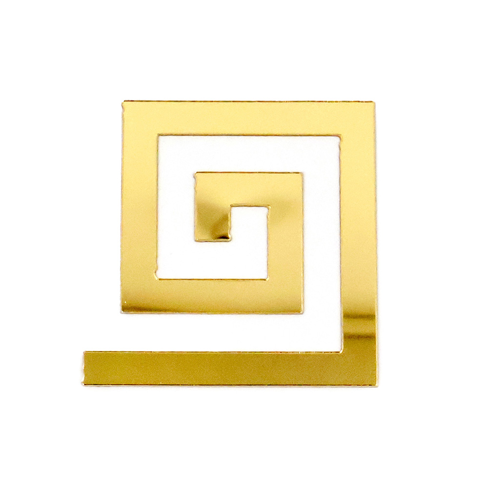 인테리어 GOLD 무늬 스티커 10P