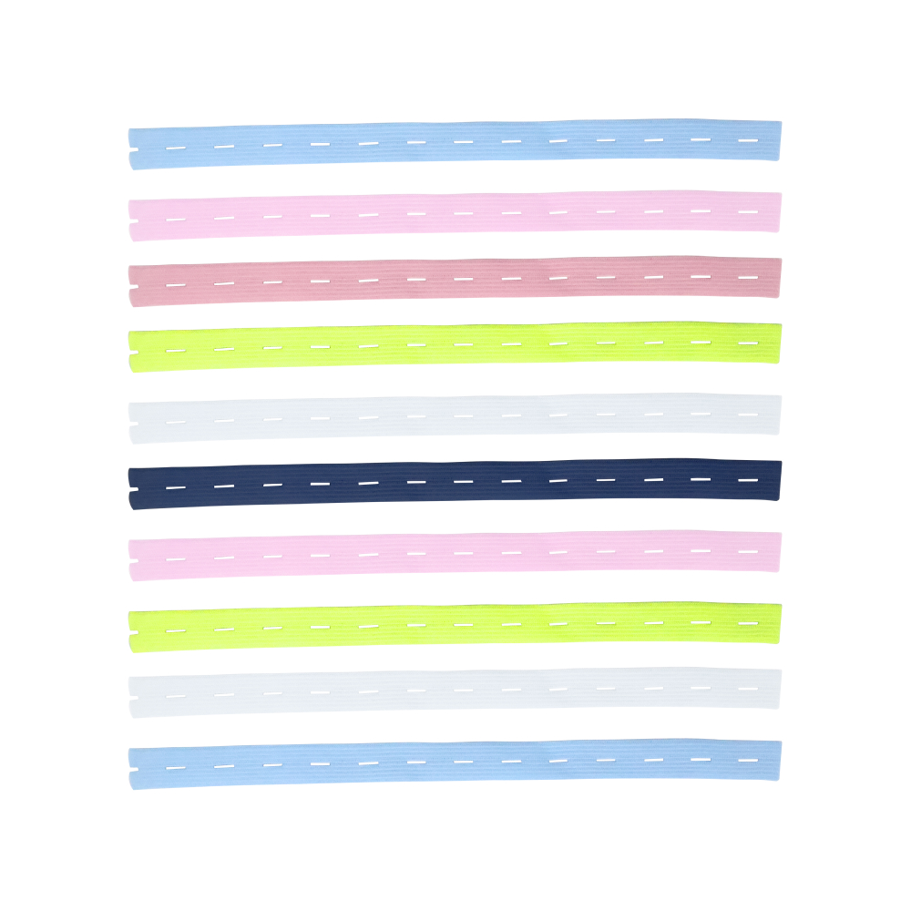 단추형 옷 고정 정리 스트랩 10p