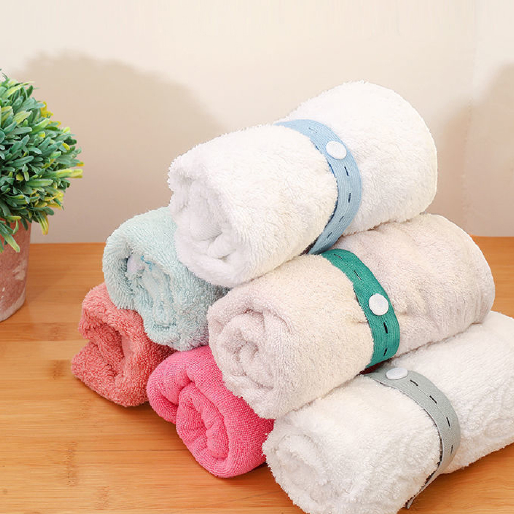 단추형 옷 고정 정리 스트랩 10p