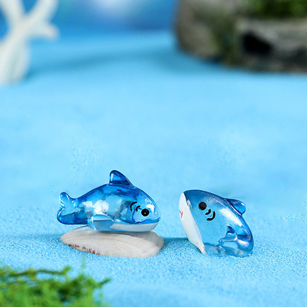 장식용소품 미니어처 상어 5p