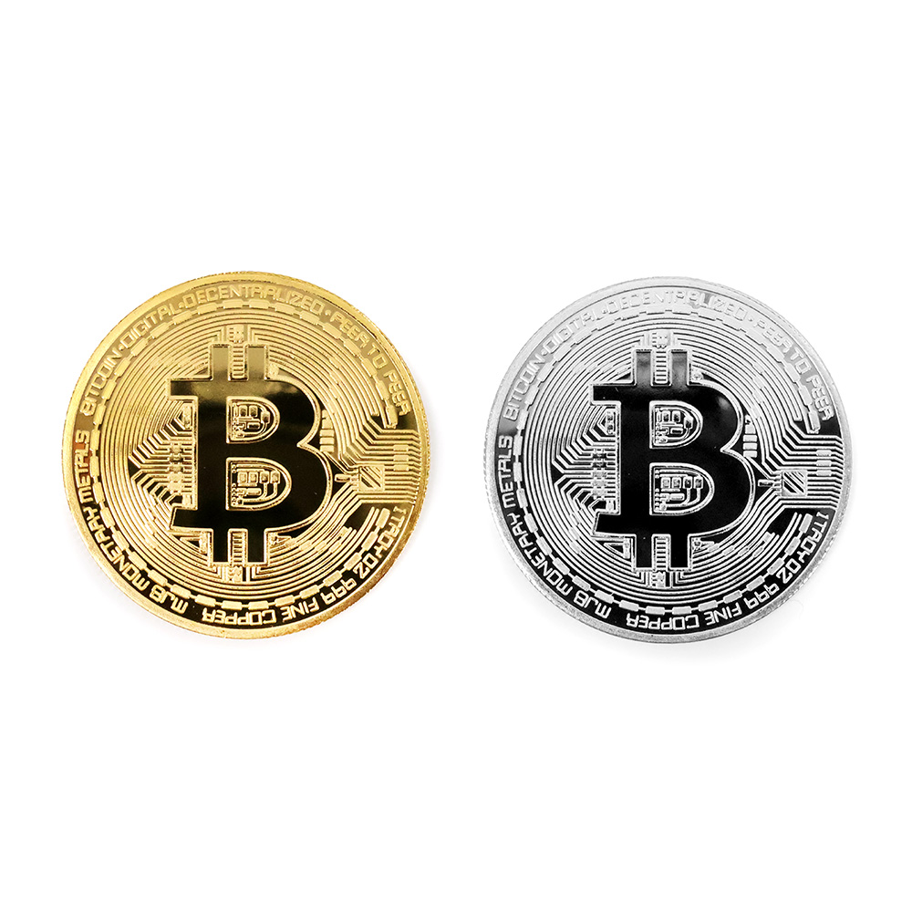 모형 비트코인 기념주화