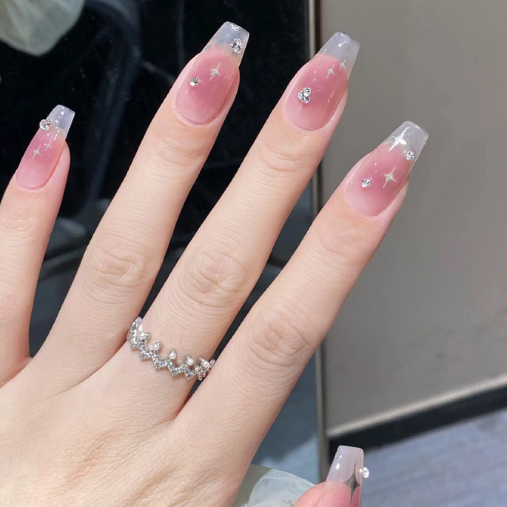 별 네일 스티커