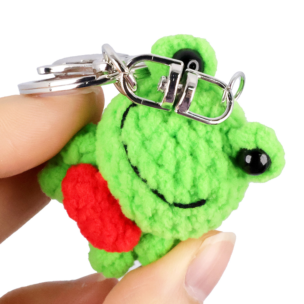 동물 뜨개키링