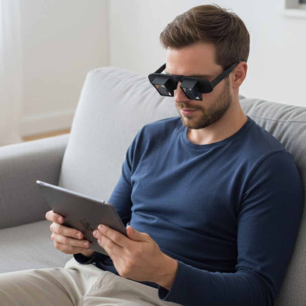 90도 조절 가능한 안경 잠만경