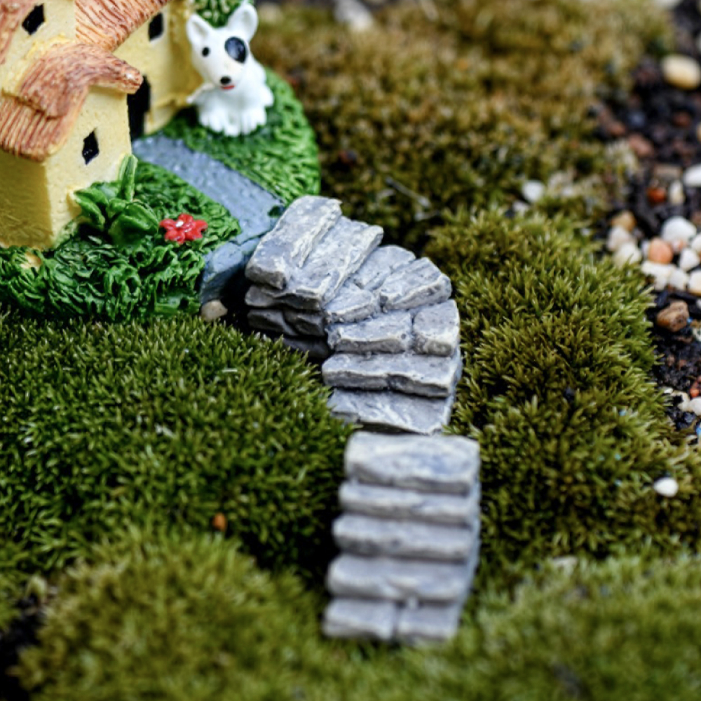 장식용소품 미니어처 돌계단 1P