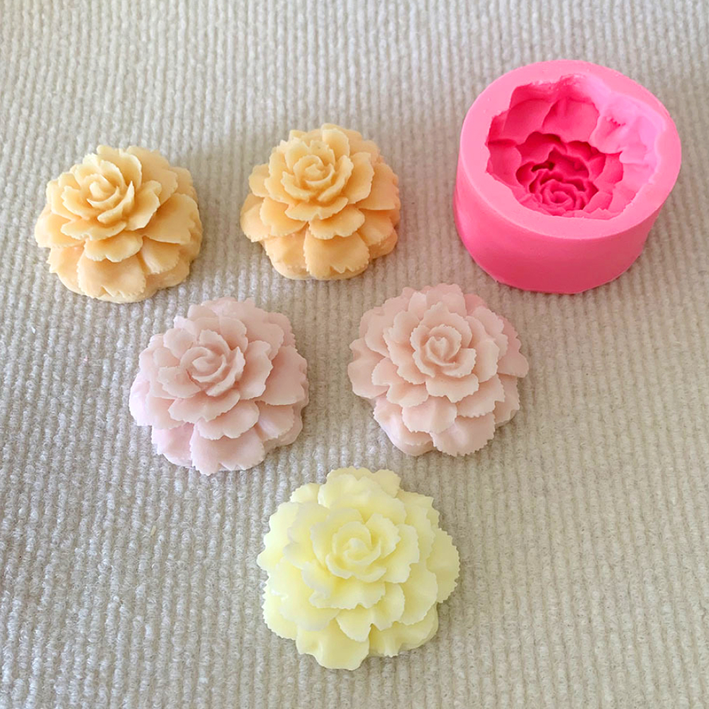 실리콘 카네이션 모양 만들기 몰드