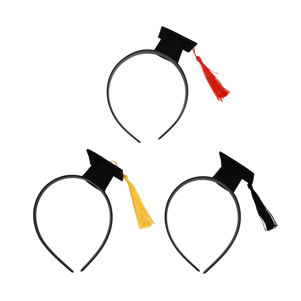 졸업 학사모 머리띠