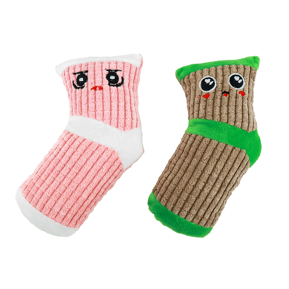 양말 강아지 씹기 장난감