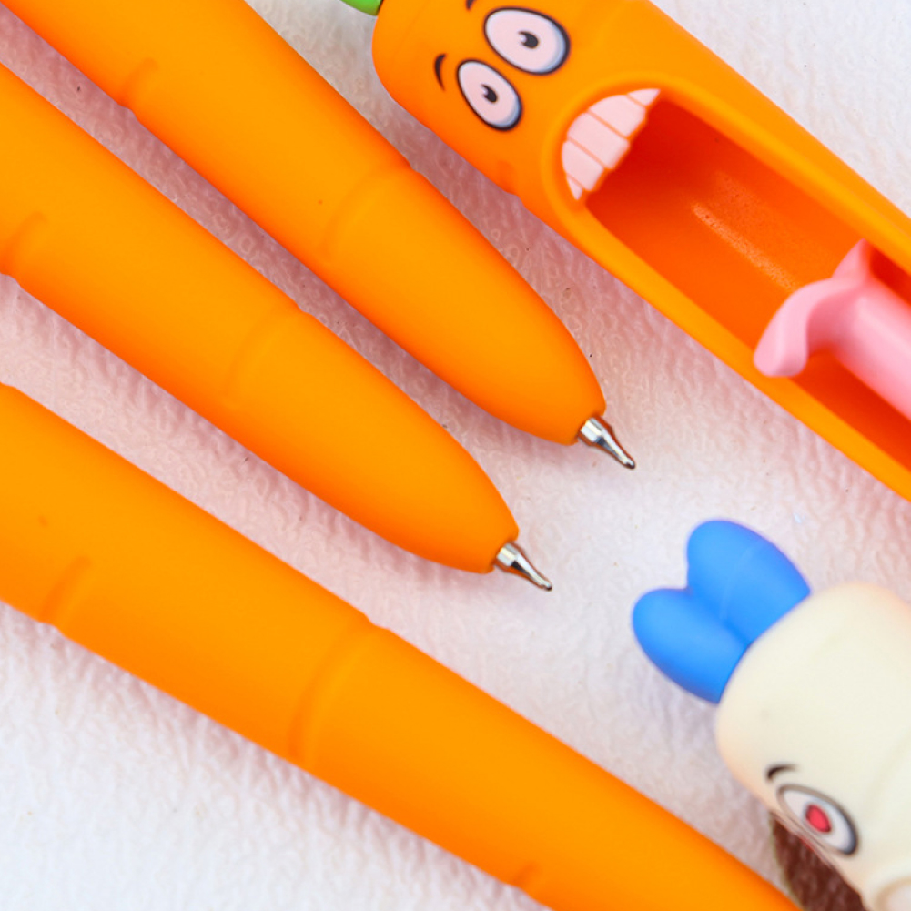 놀란 당근 중성펜 4p