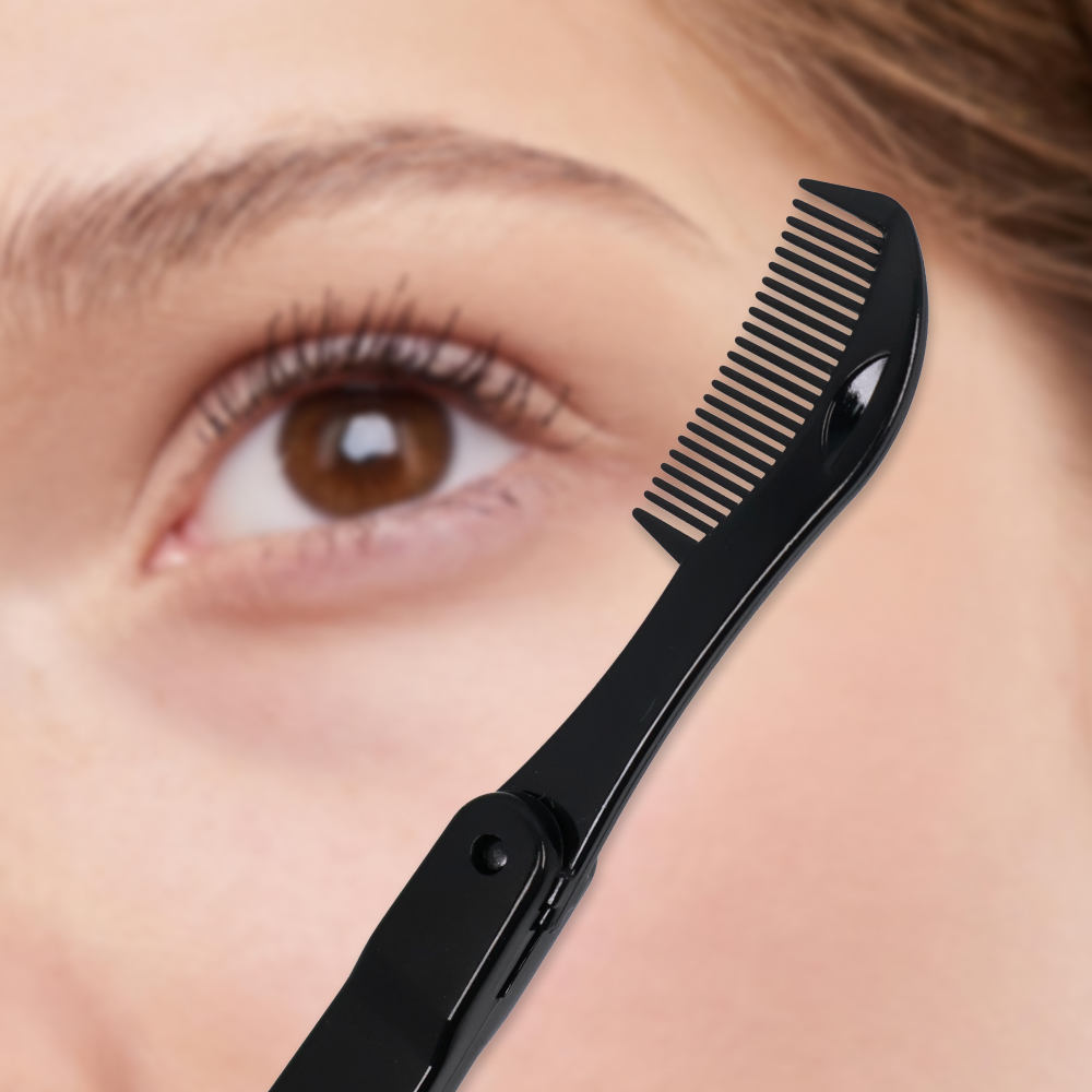 접이식 듀얼 속눈썹 브러시 마스카라