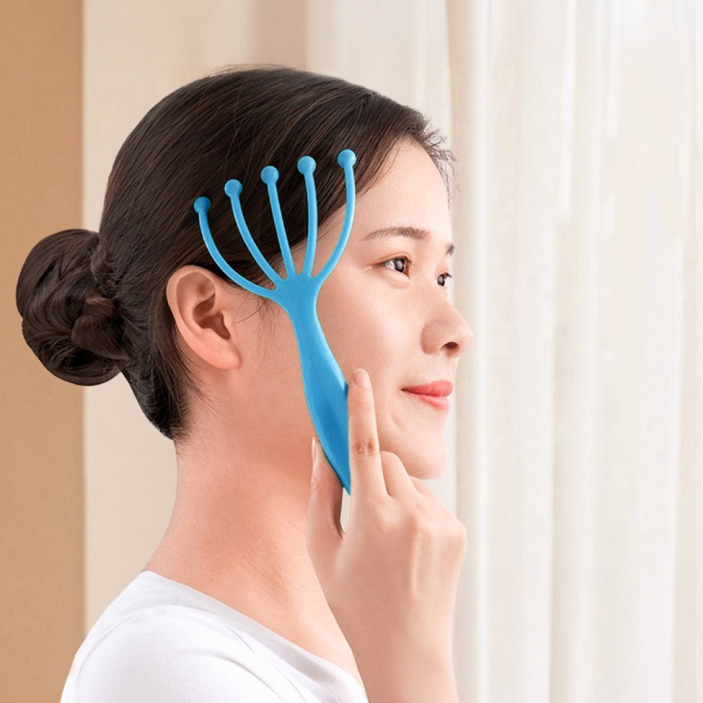 구슬 두피 마사지기