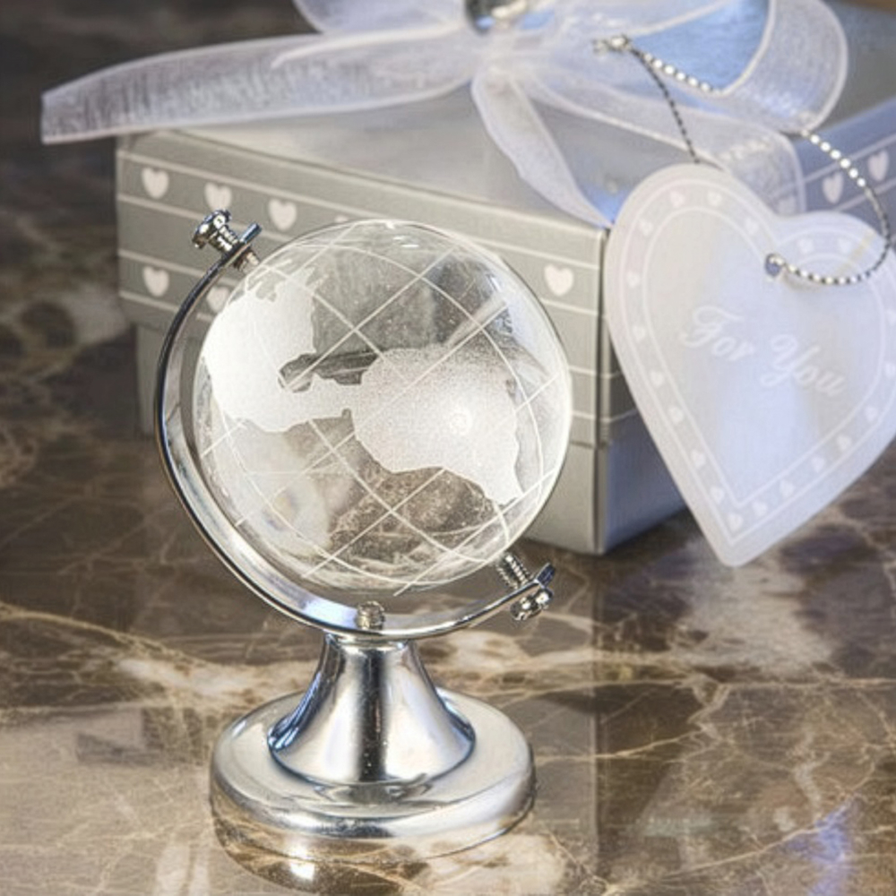 악세서리 크리스탈 지구본