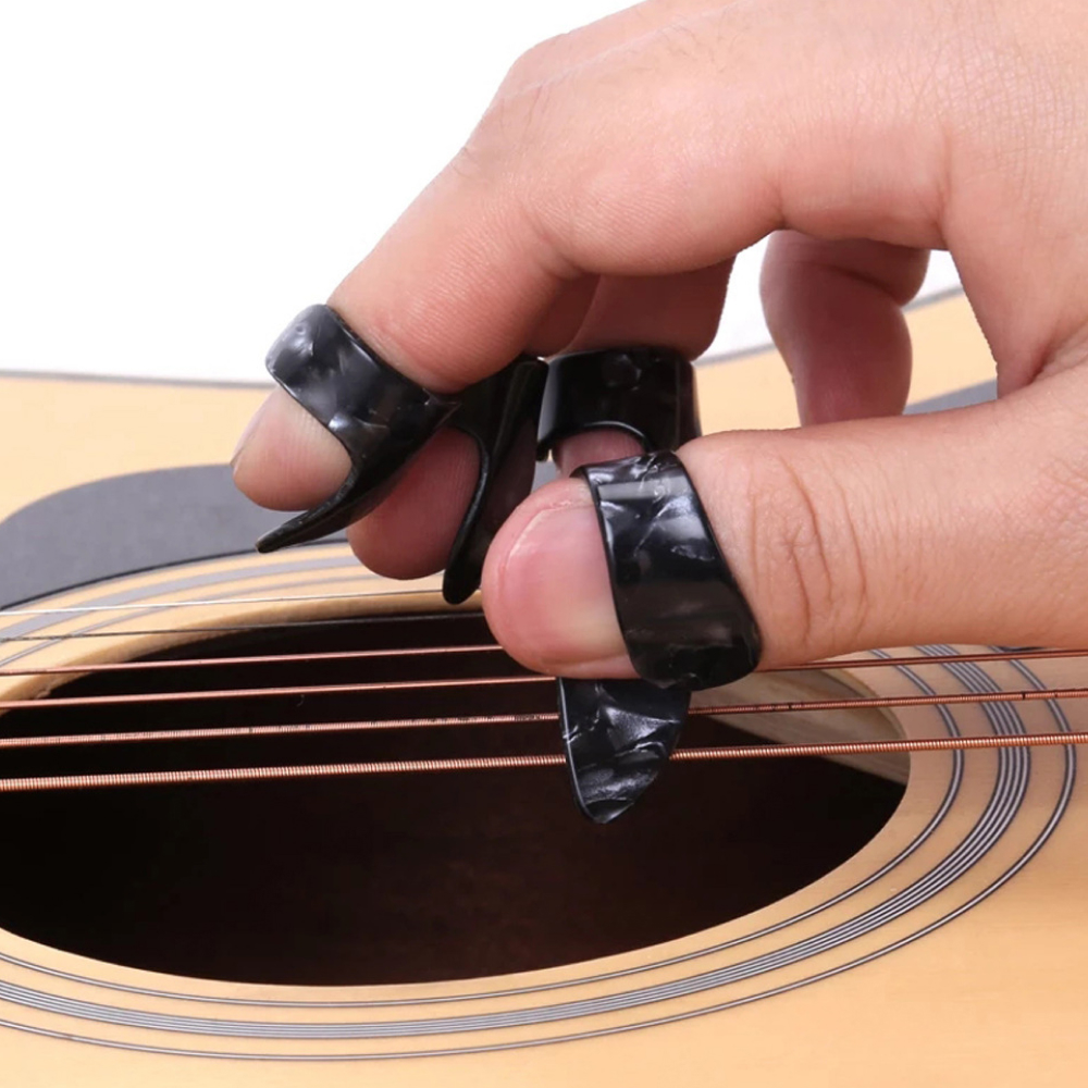 손가락 끼움형식 기타피크 1p