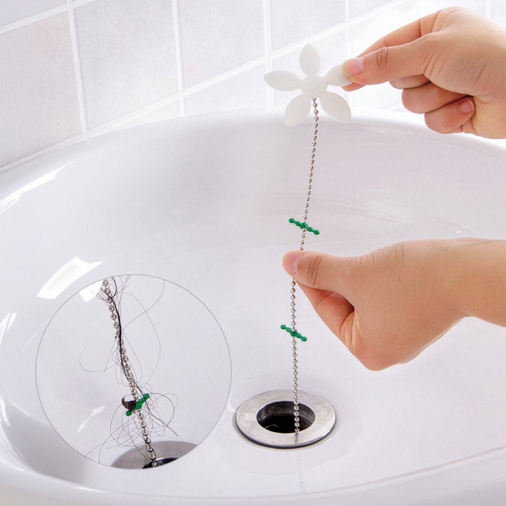 꽃모양배수구 머리카락 제거기