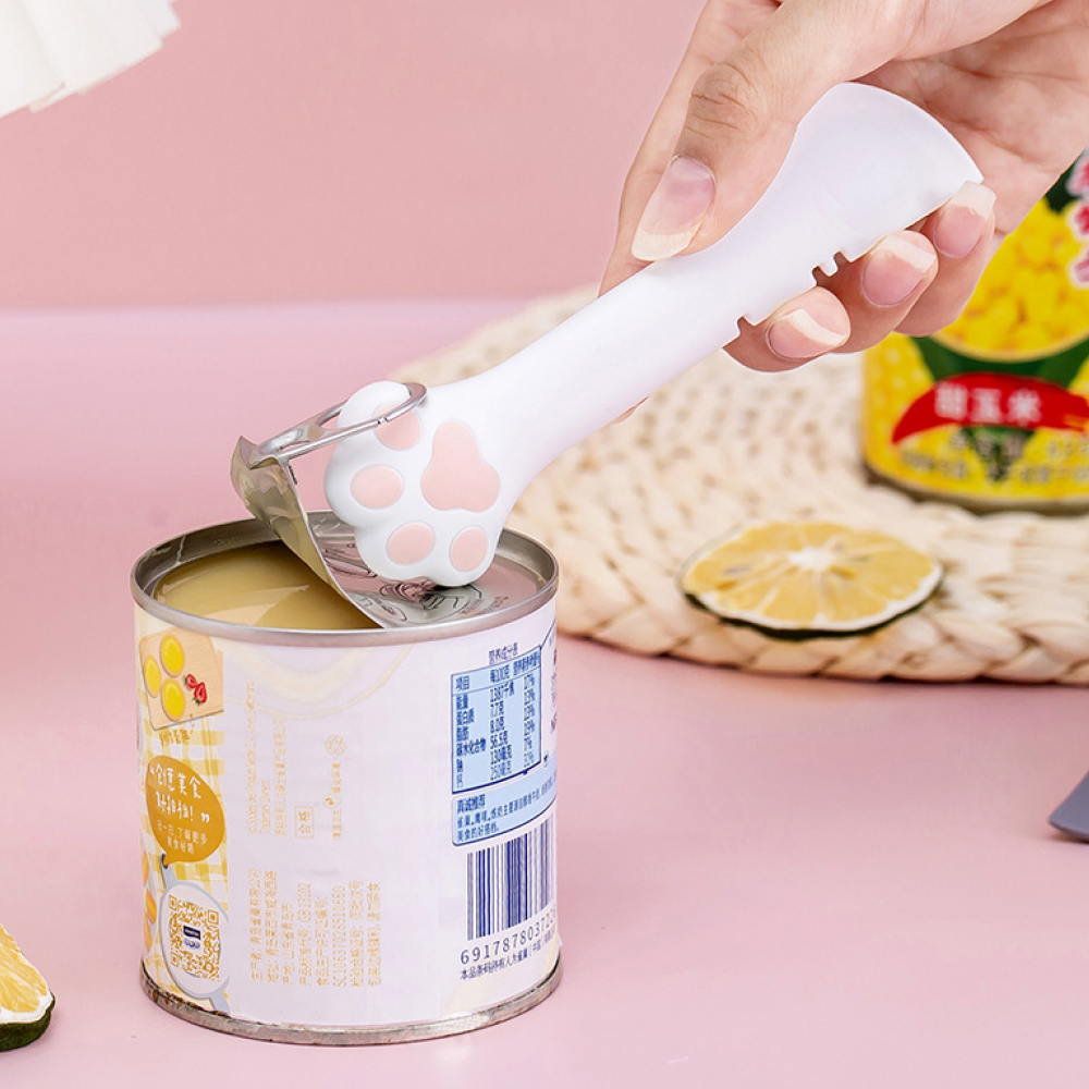 고양이 발바닥 모양 반려동물 캔따개