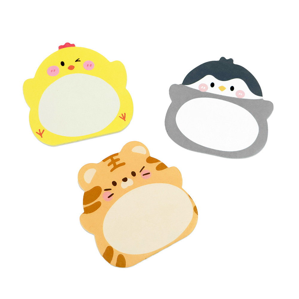 동물 점착 메모지 20매
