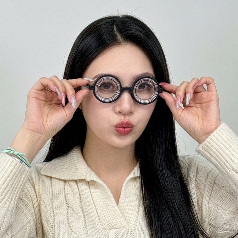 분장용 바보안경