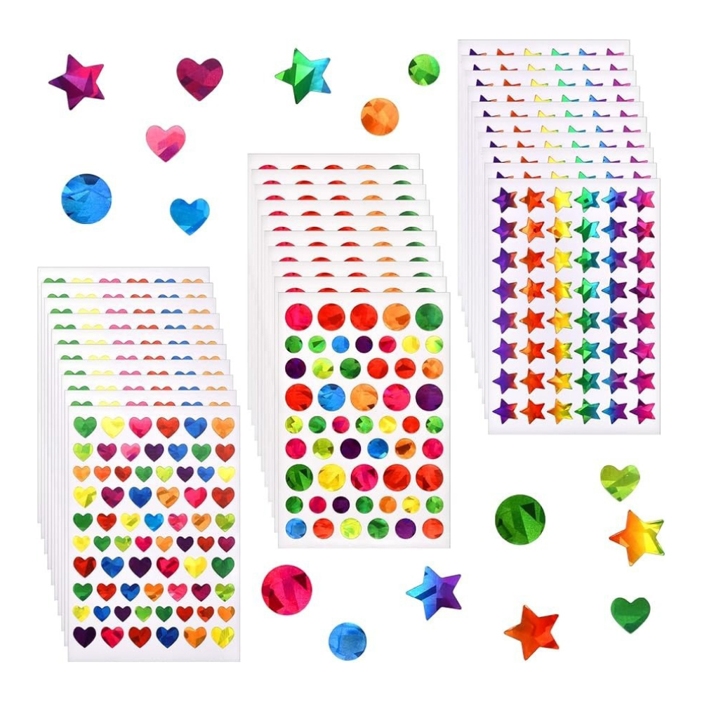 다용도 반짝이 스티커 10장