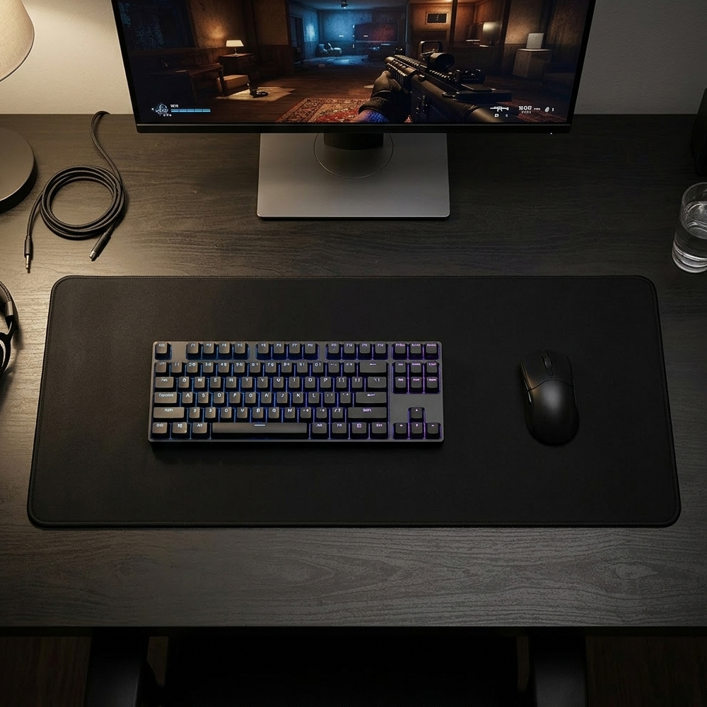 무지 심플 게이밍 장패드