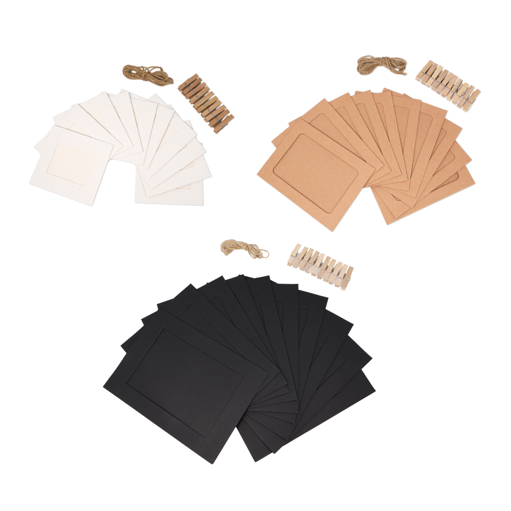 DIY용 3색 종이액자 10p