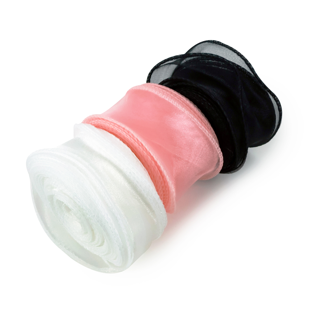 오간자 포장리본