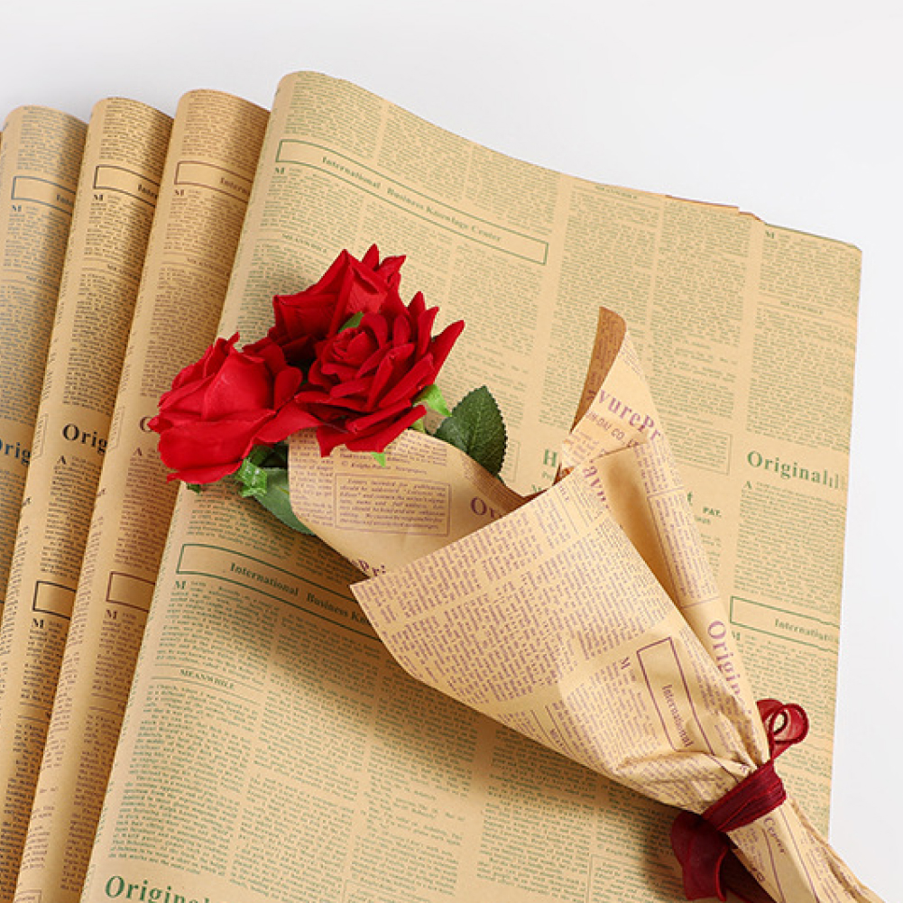 영자 신문 포장지 10p