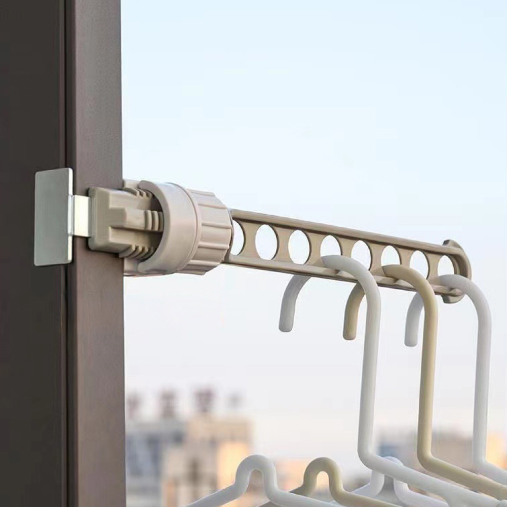 창문 빨래건조대