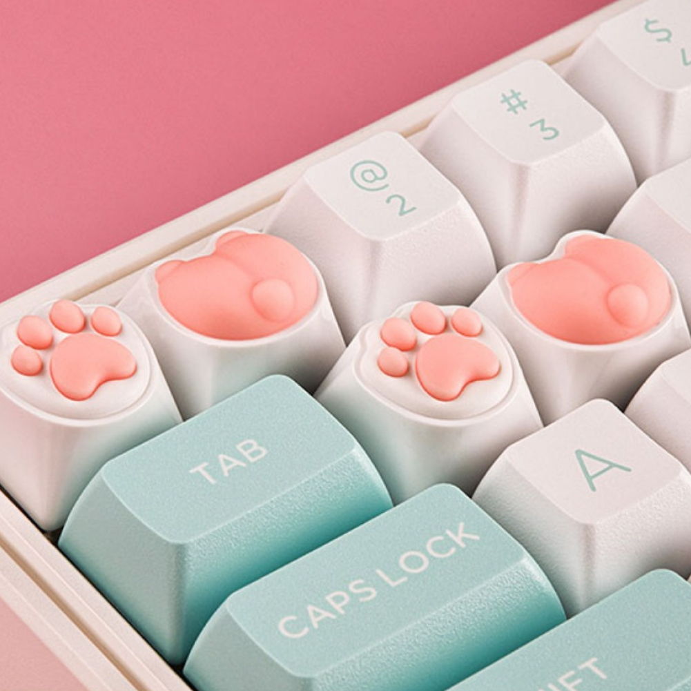 고양이 발바닥 엉덩이 키캡 1p