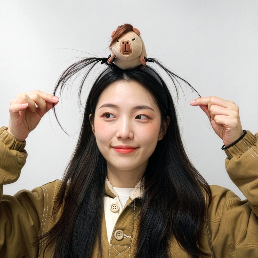 카피바라 머리띠