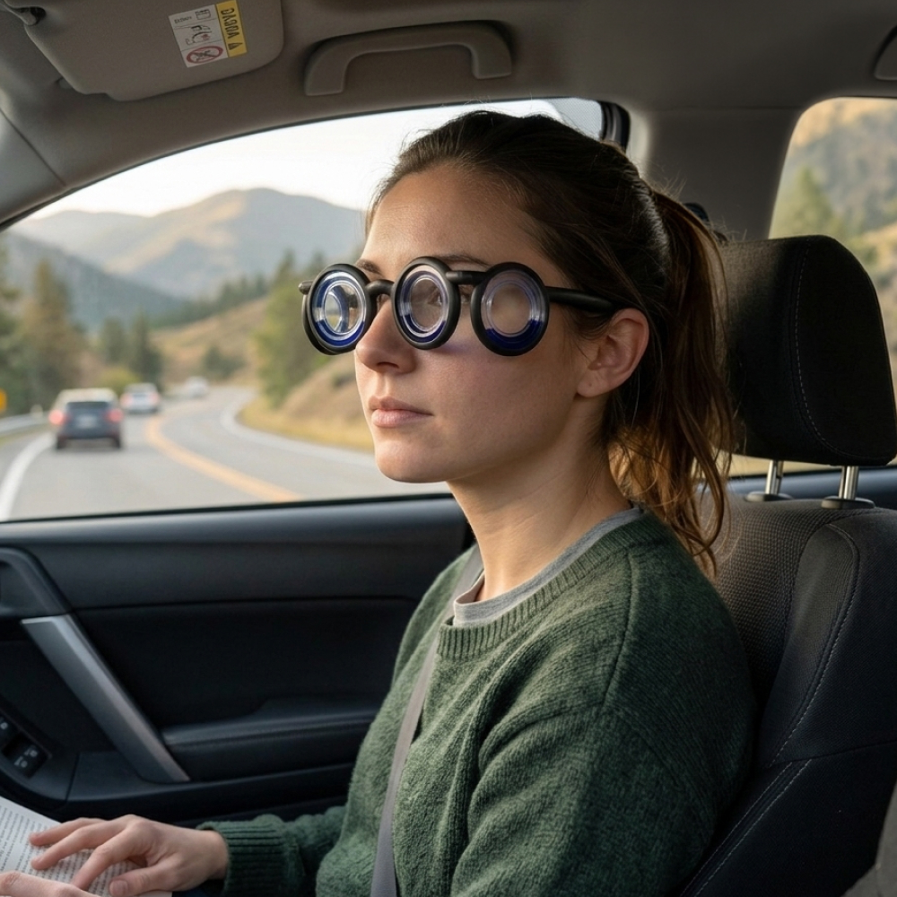 어지러움 멀미방지용 안경