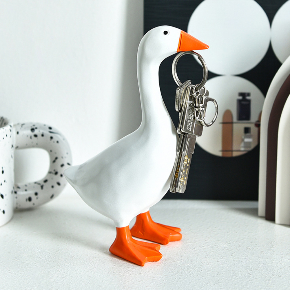 자석 거위 키체인