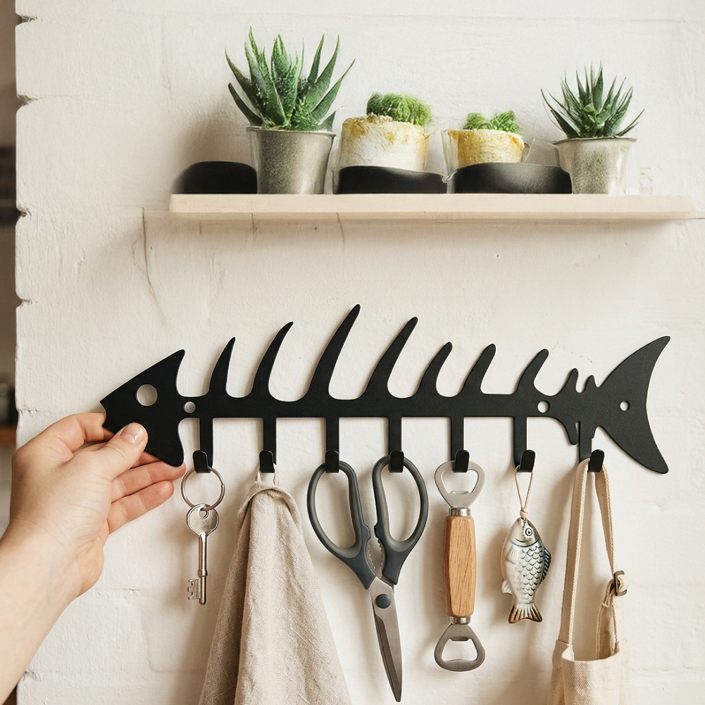 물고기 뼈 후크