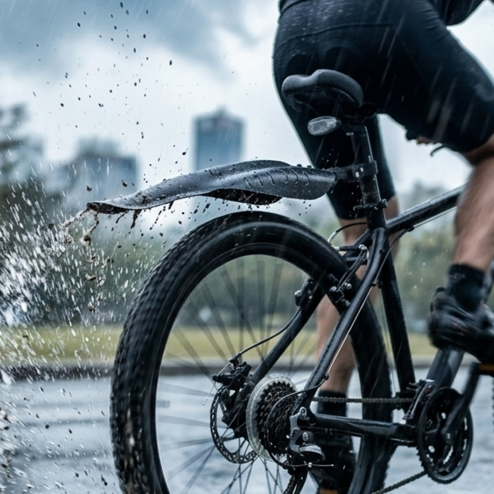 자전거 바퀴 흙받이 덮개