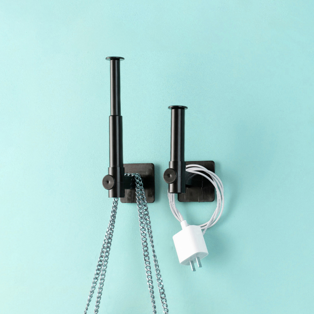 무타공 다용도 L자 길이조절 후크걸이