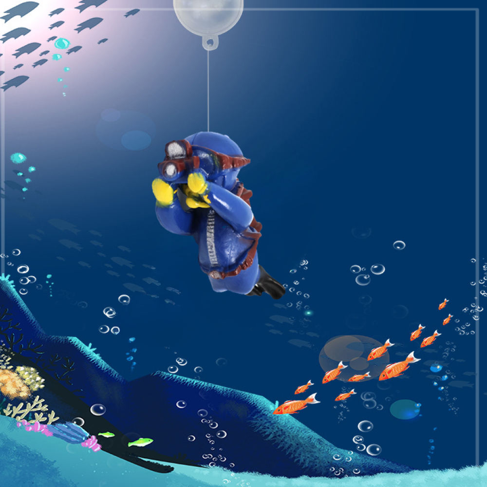 어항 꾸미기용 잠수다이버