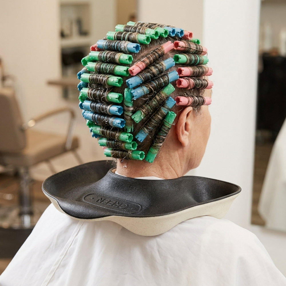 미용실 파마약 중화 받침대 1p