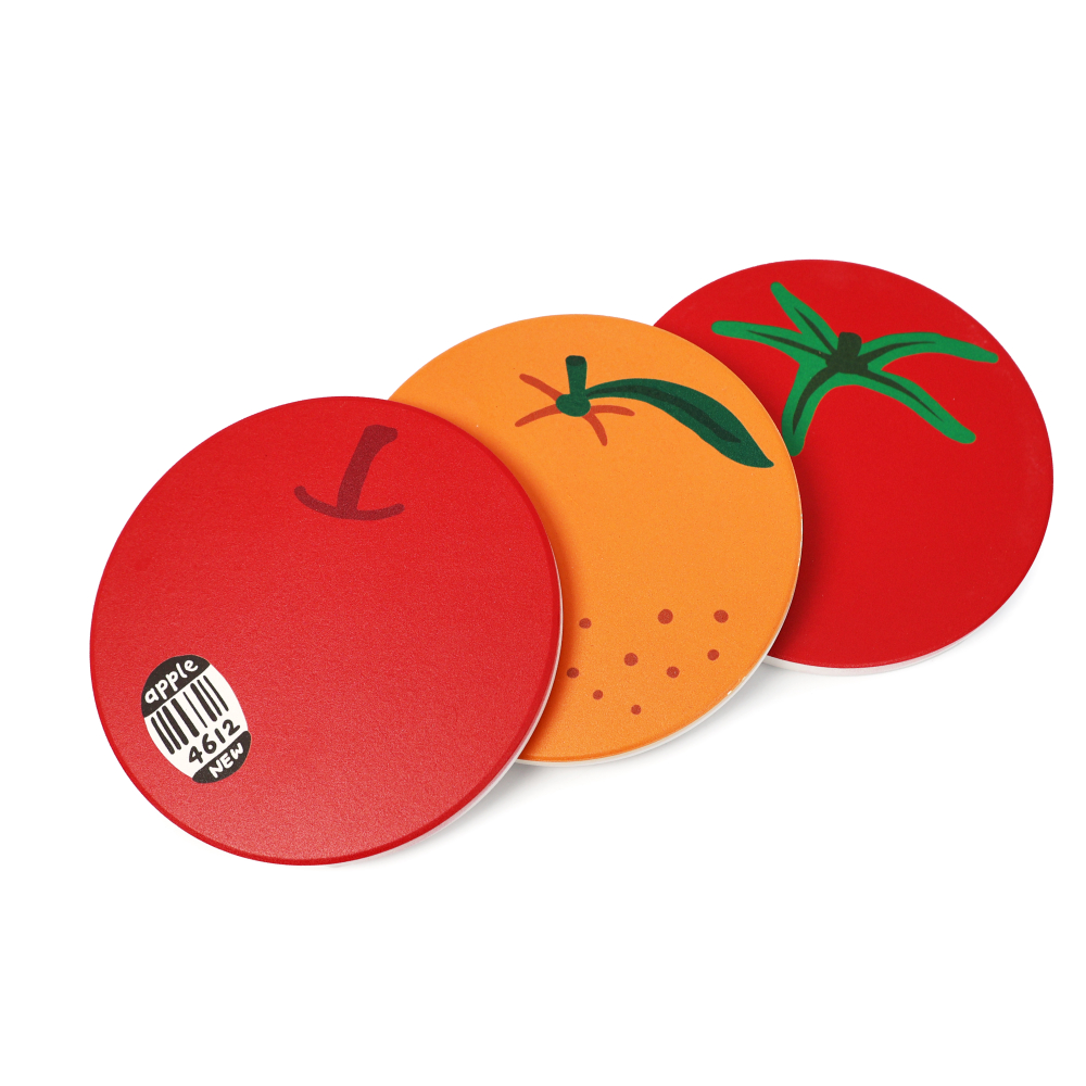 야채과일 코스터