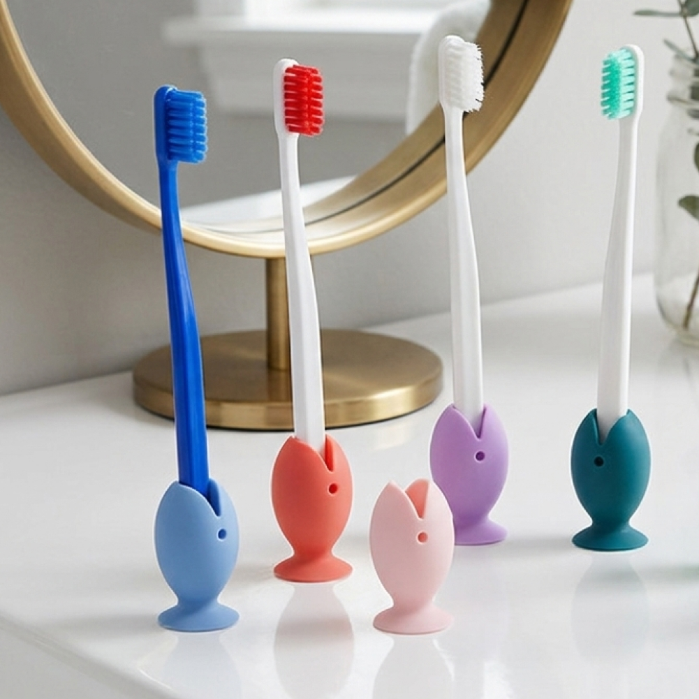 물고기모양 칫솔 홀더