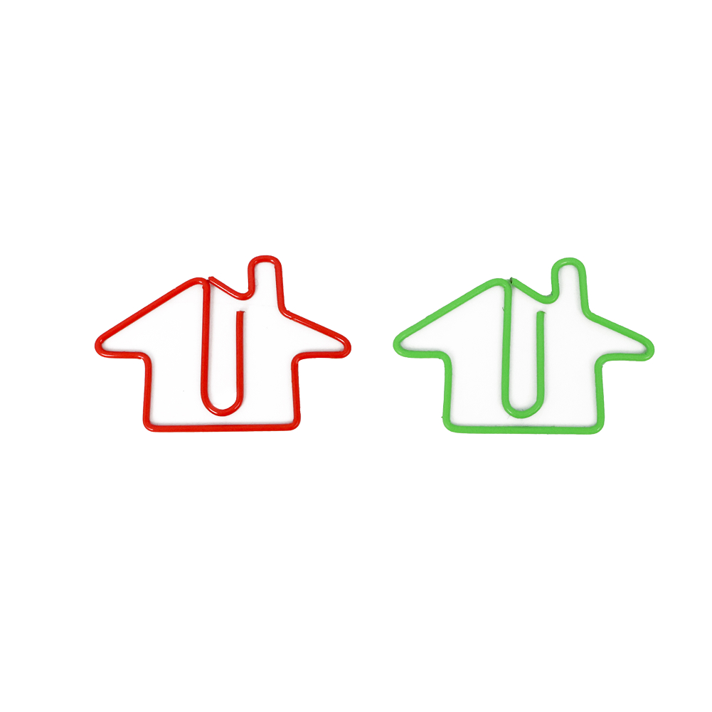 문서정리용 하우스형 클립 20p