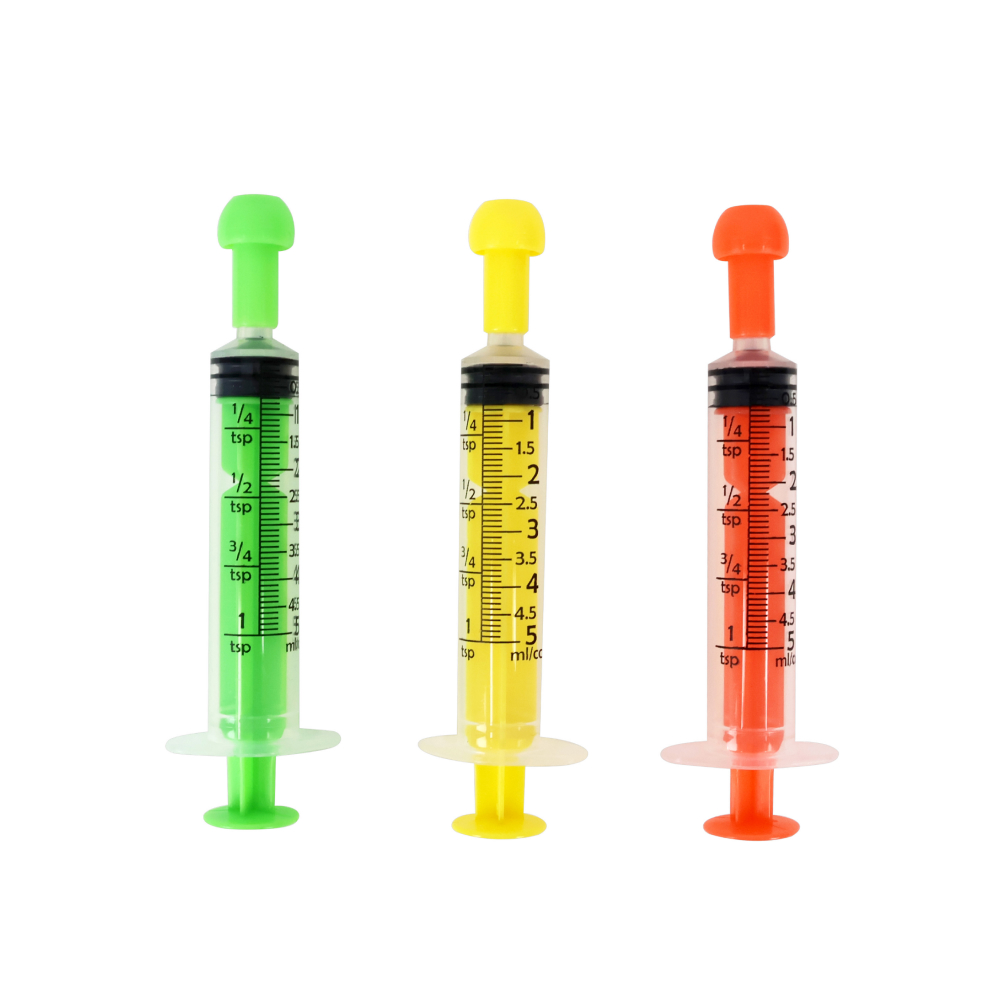 파충류 컬러 피딩주사기