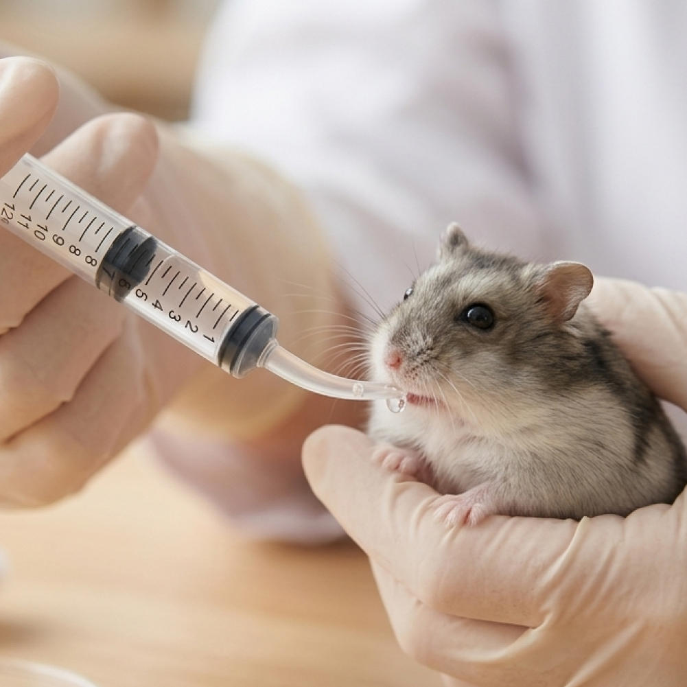 피딩 곡선 주사기